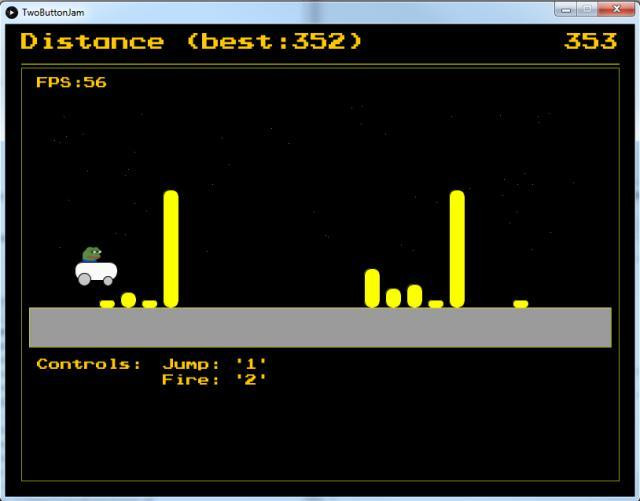Two button jam - game prototype (itch) - кадр 1