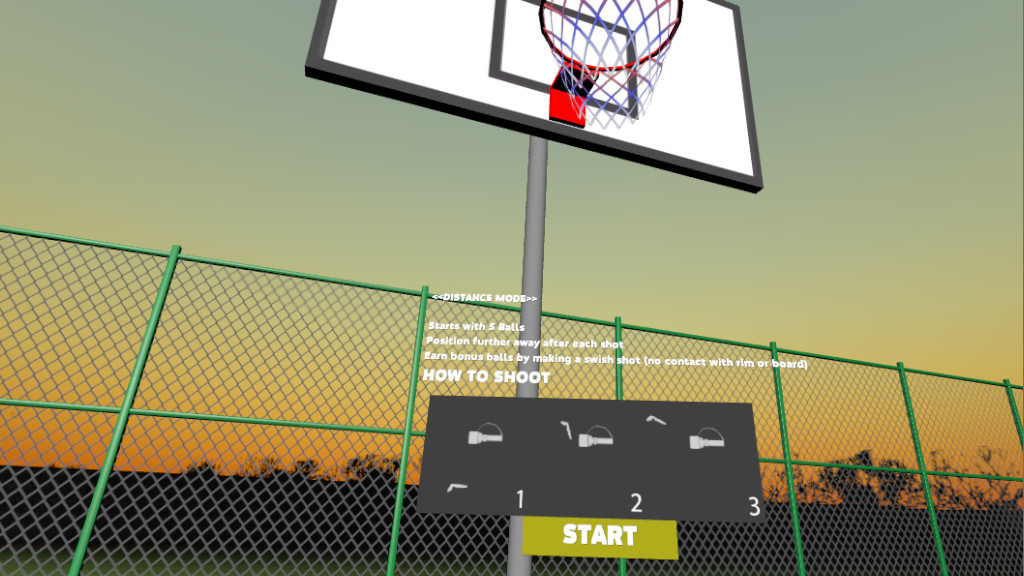 Basketball Court VR - кадр 1
