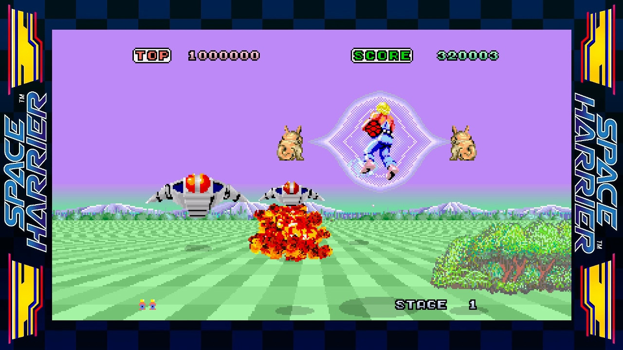 SEGA AGES Space Harrier - кадр 2