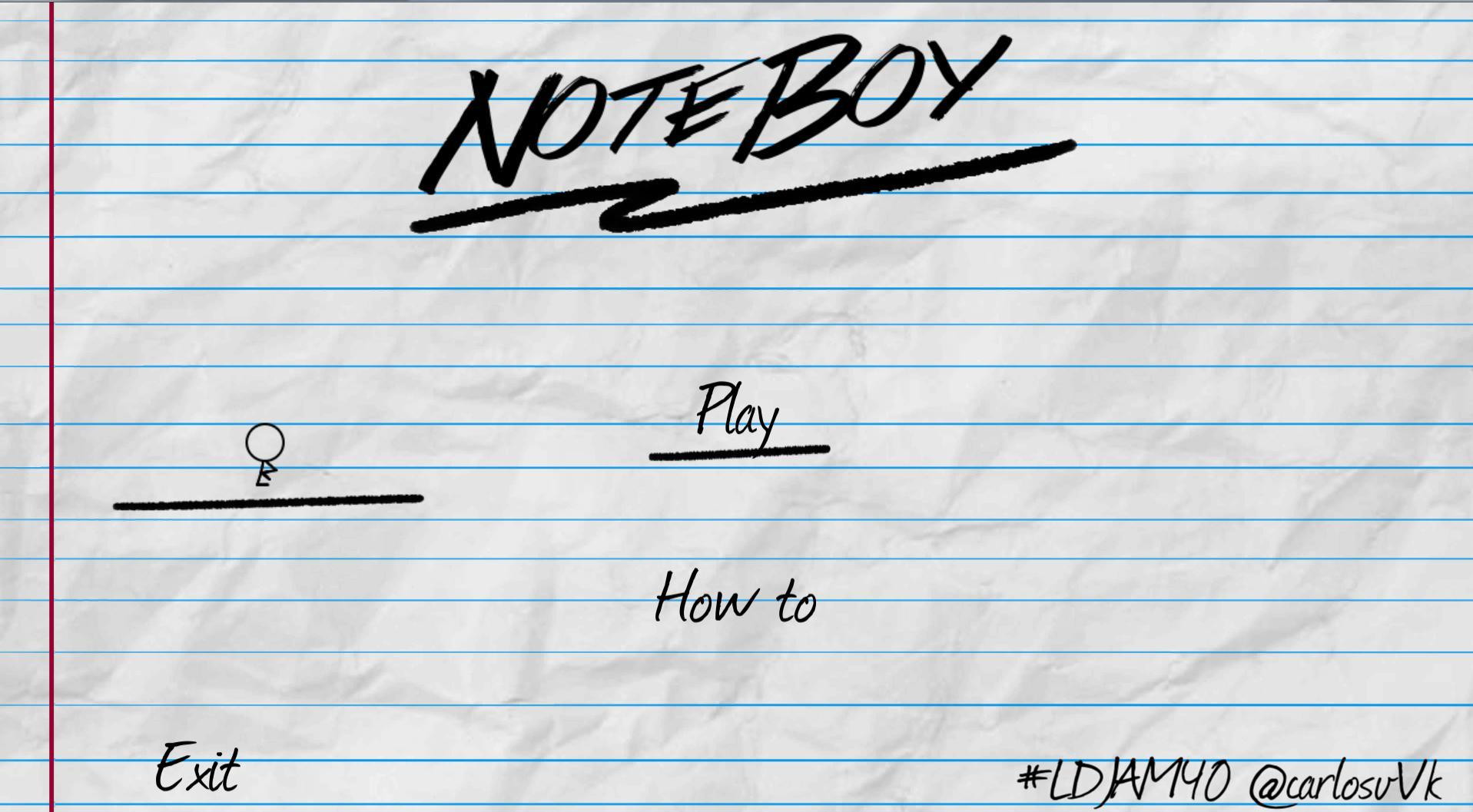 NoteBoy (itch) - кадр 1