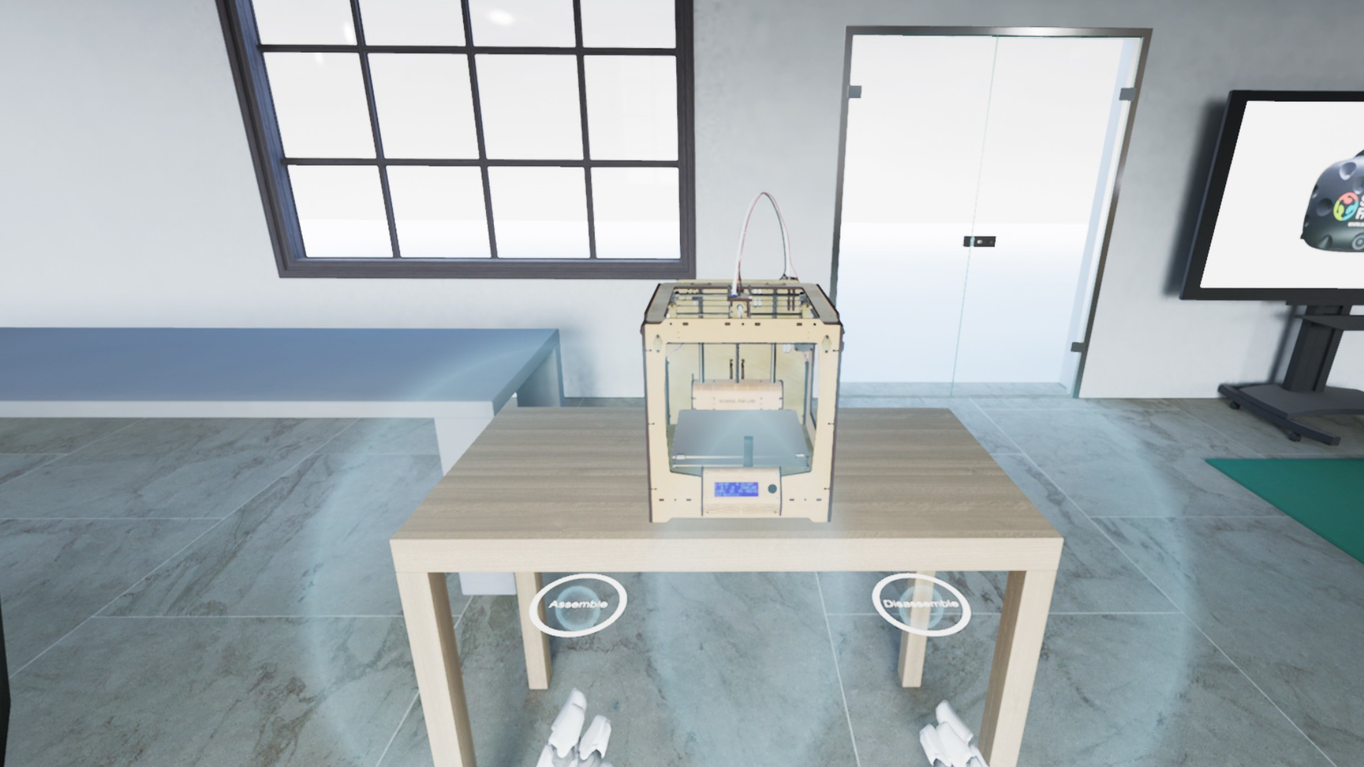 School Fab Lab VR - кадр 2
