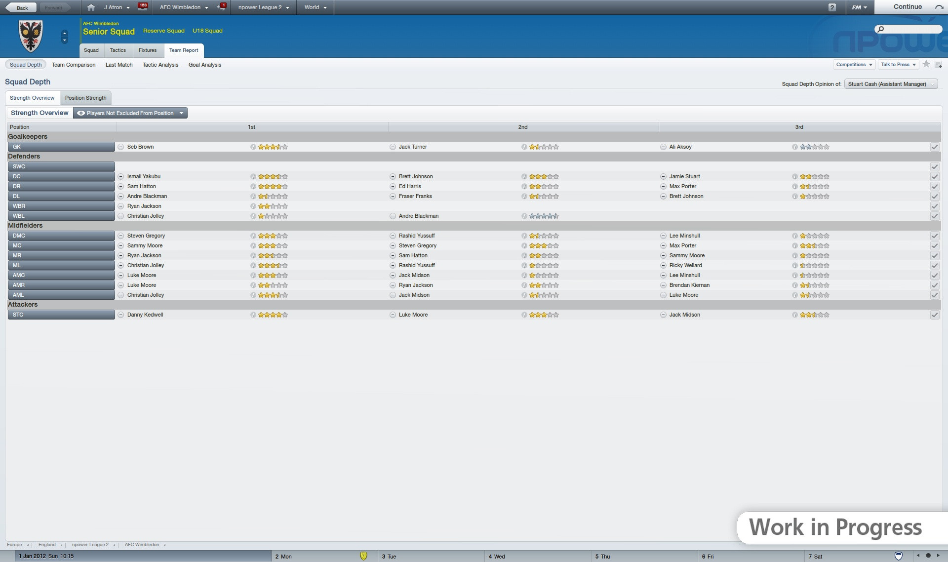 Football Manager 2012 - кадр 8