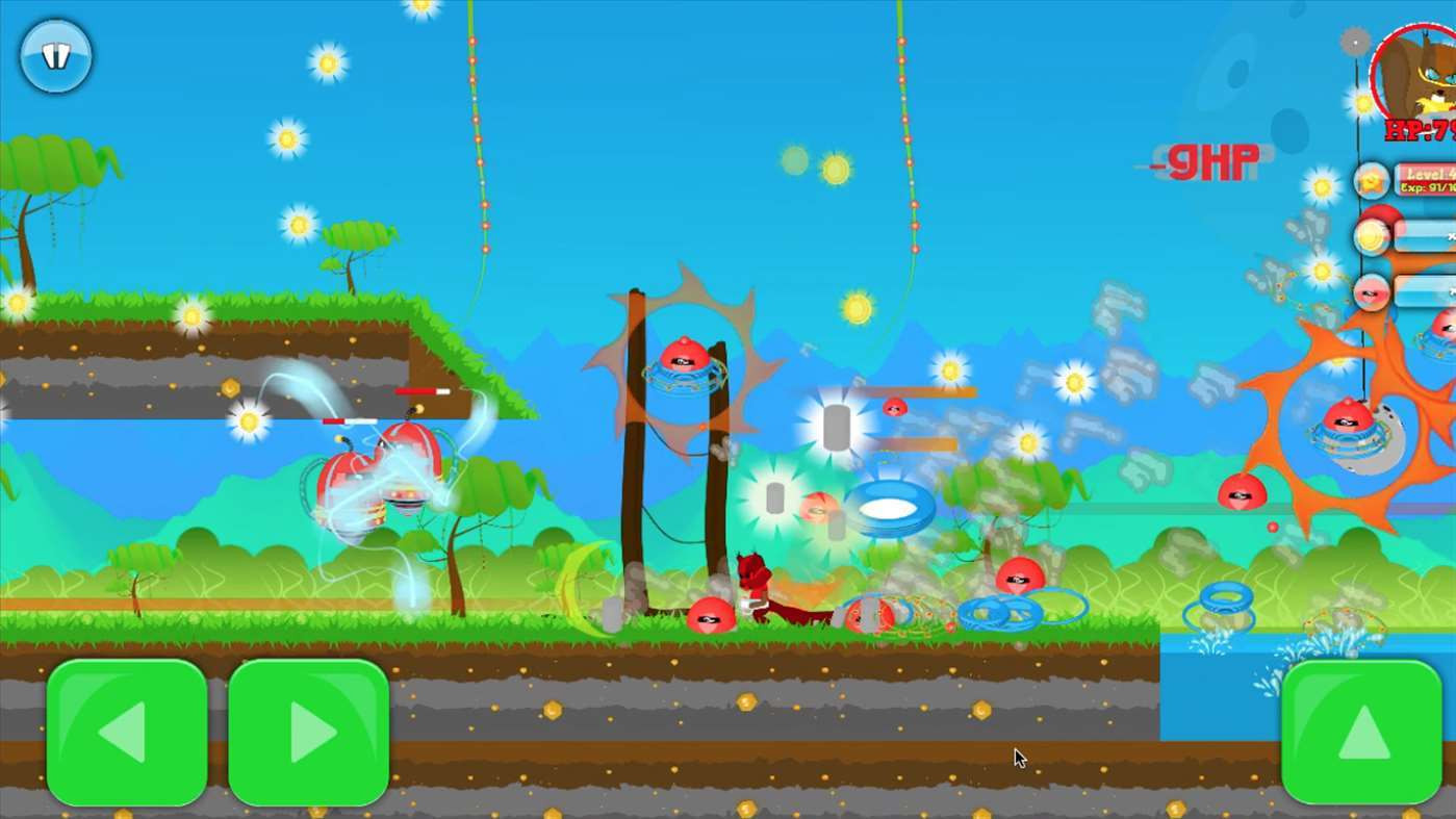 Squirrel Hero & Robots (itch) - кадр 1