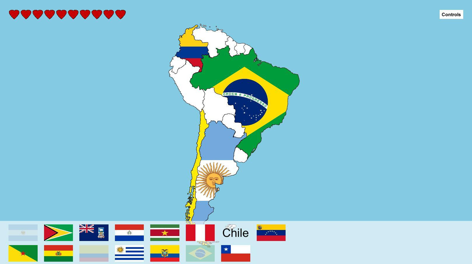 Flags Around the World (itch) - кадр 1