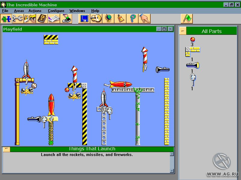 The Incredible Machine Version 3.0 - кадр 1