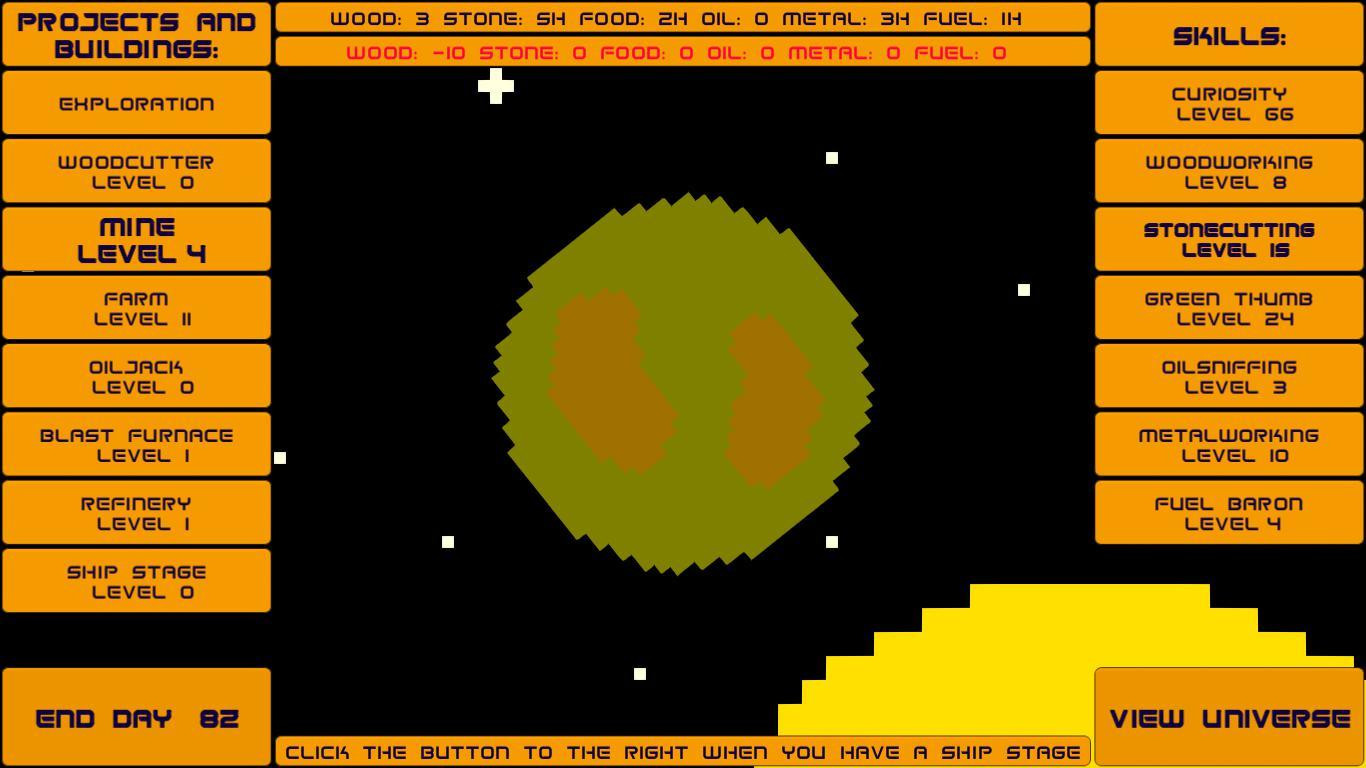 NoWastelandCreationIntended (itch) - кадр 3