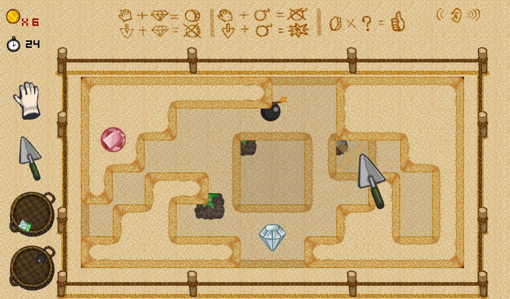 Gems & Bombs (itch) - кадр 1