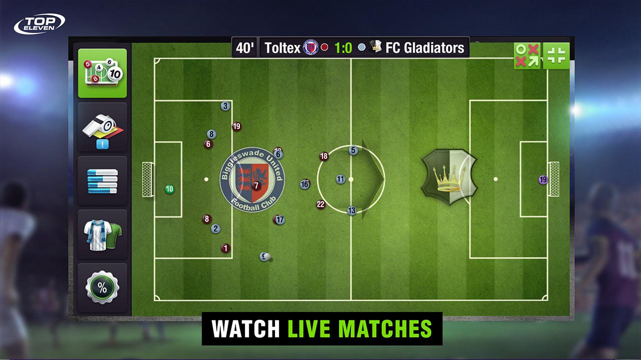 Top Eleven 2017 - Be a Soccer Manager - кадр 2