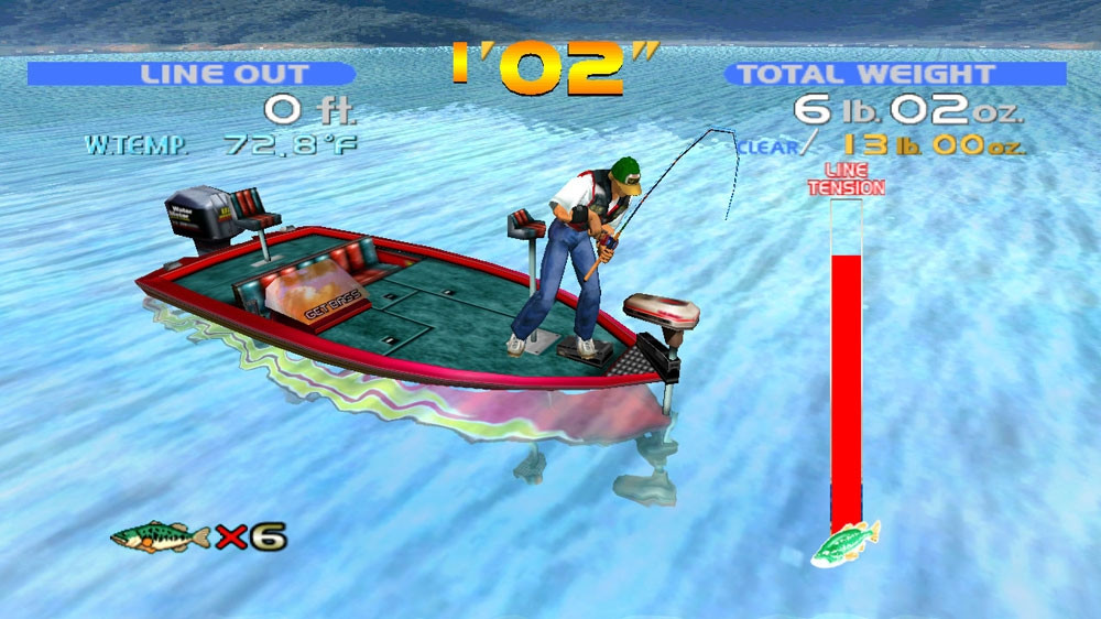 Sega Bass Fishing - кадр 2