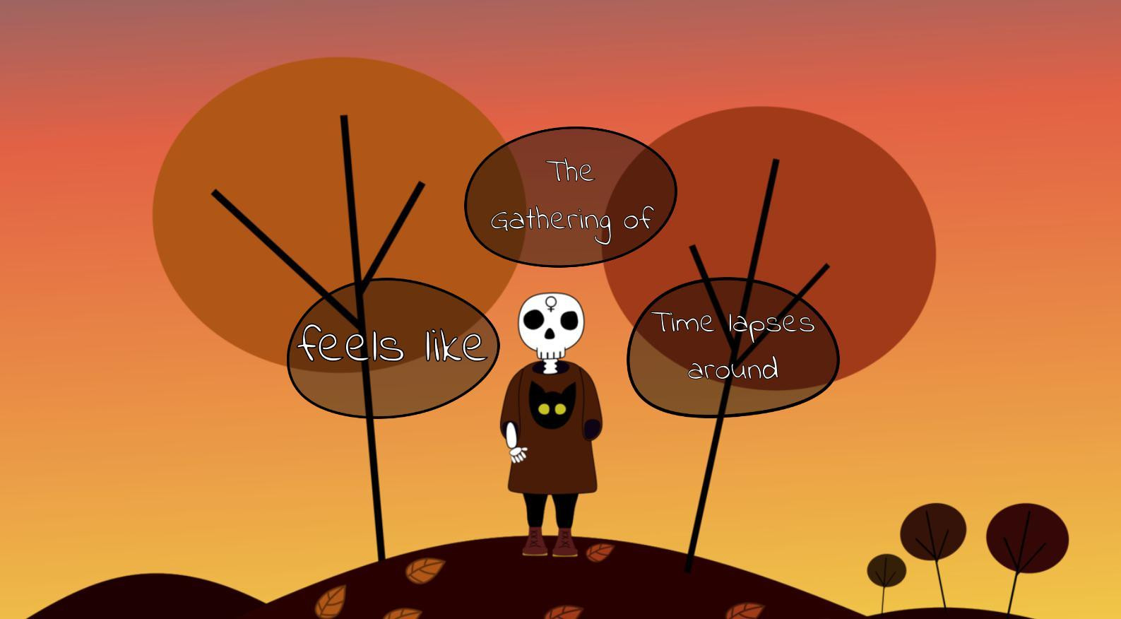 Skelly Writes a Poem (itch) - кадр 1