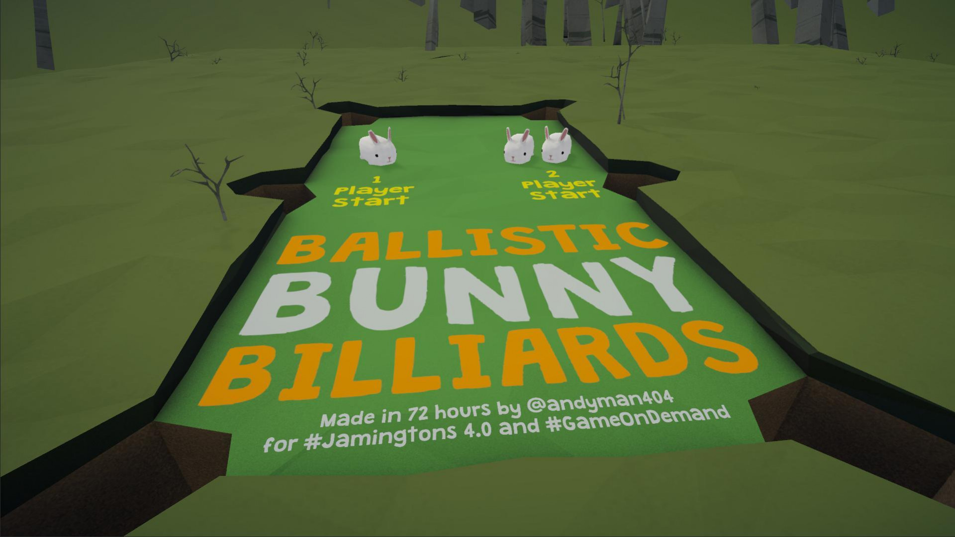 Ballistic Bunny Billiards (itch) - кадр 1