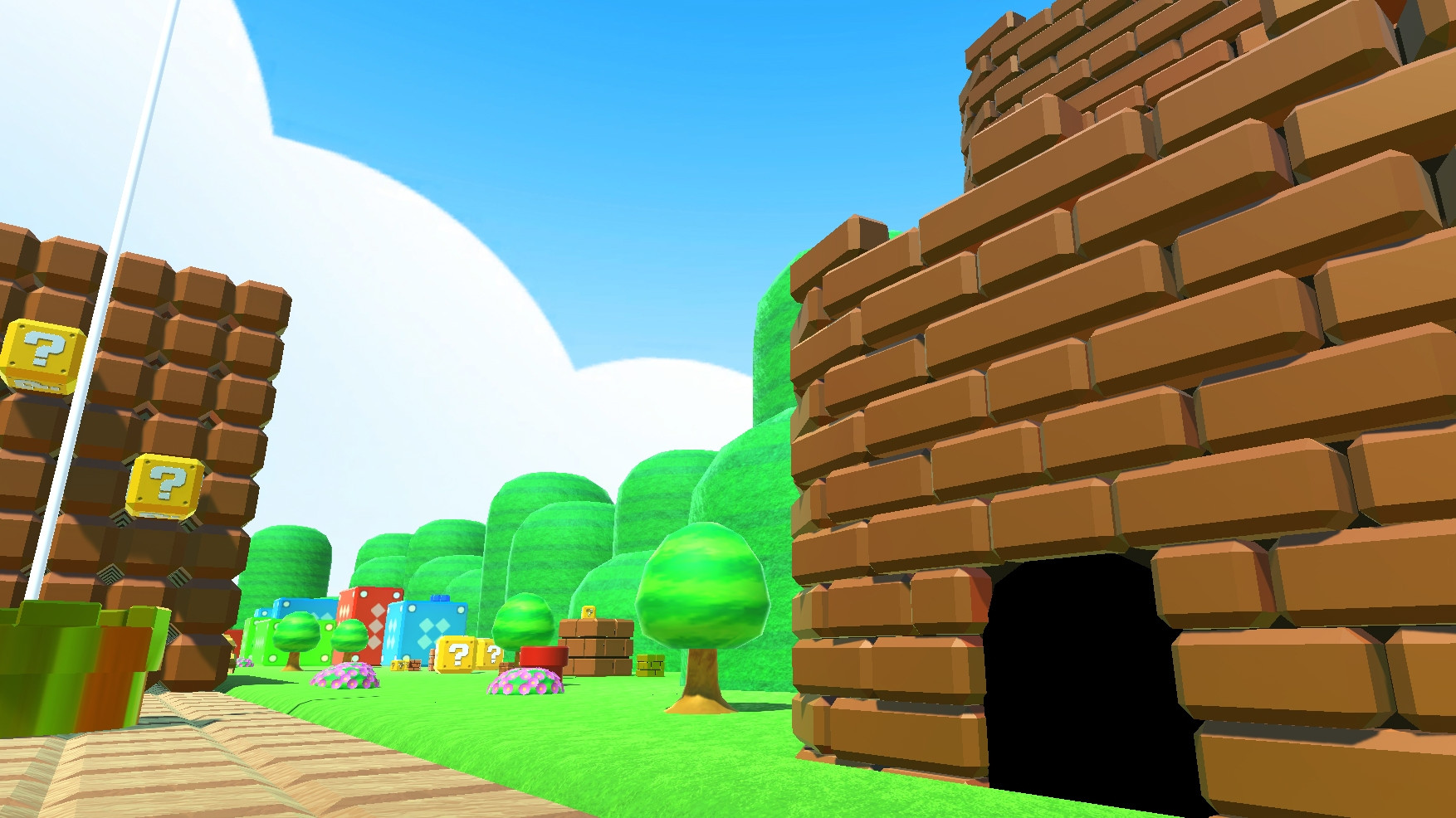 SMB VR - wWalk-O-Motion - Tech Demo (itch) - кадр 3