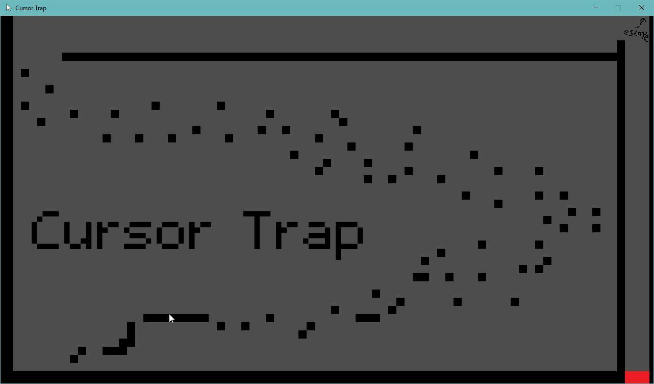 Cursor Trap (itch) - кадр 1
