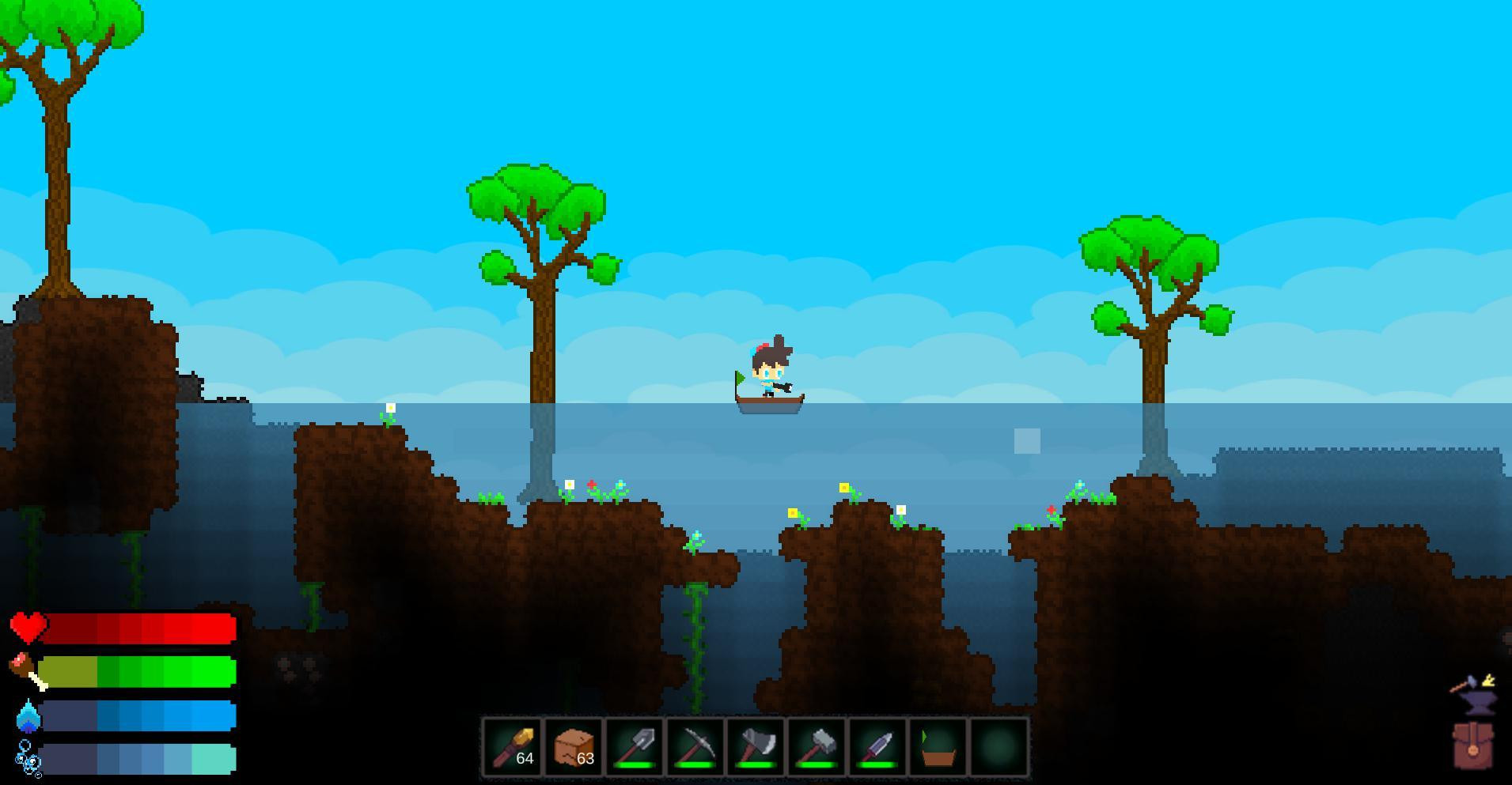 Blocky Miner (itch) - кадр 1