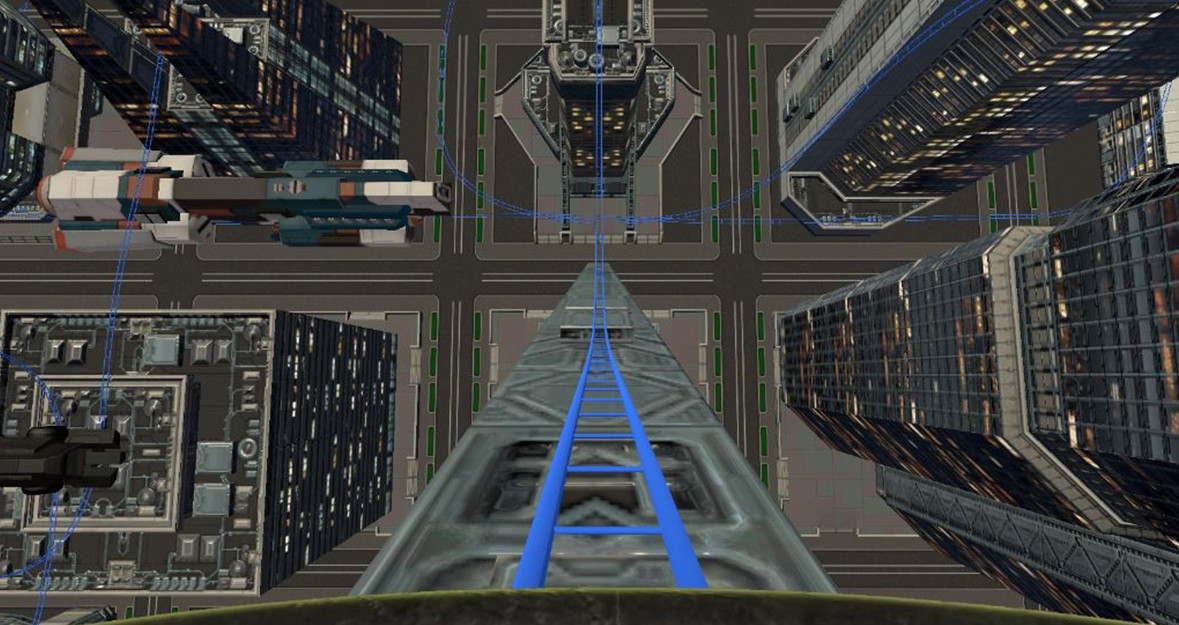 Future City Coaster - кадр 1