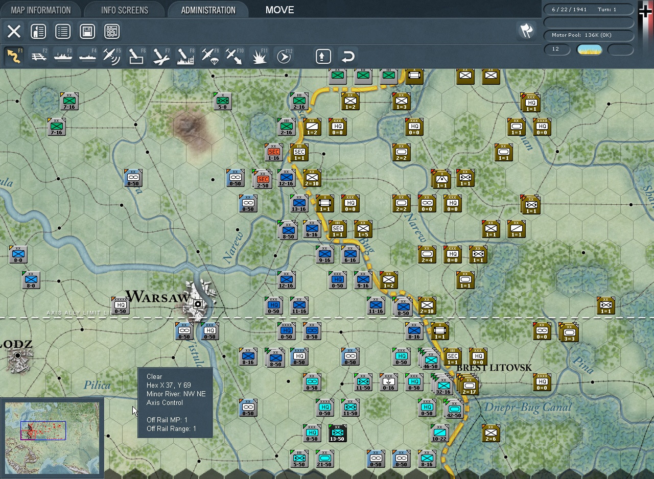 Gary Grigsby's War in the East: The German-Soviet War 1941-1945 - кадр 6