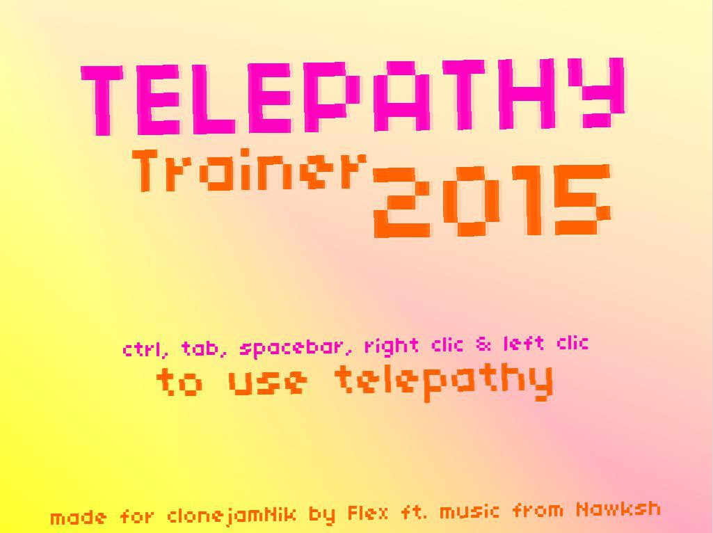 Telepathy Trainer 2015 (itch) - кадр 2