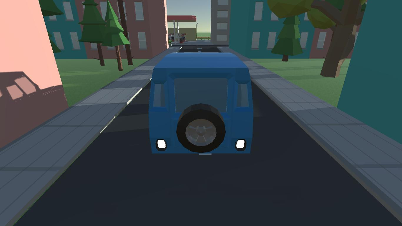 LowPoly Driver 1.1 (test) (itch) - кадр 1