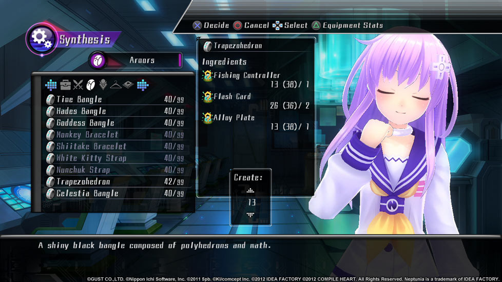 Hyperdimension Neptunia mk2 - кадр 8