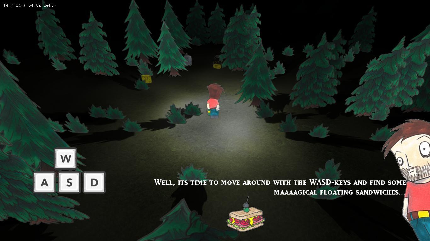 Night of the Sandwich (itch) - кадр 1