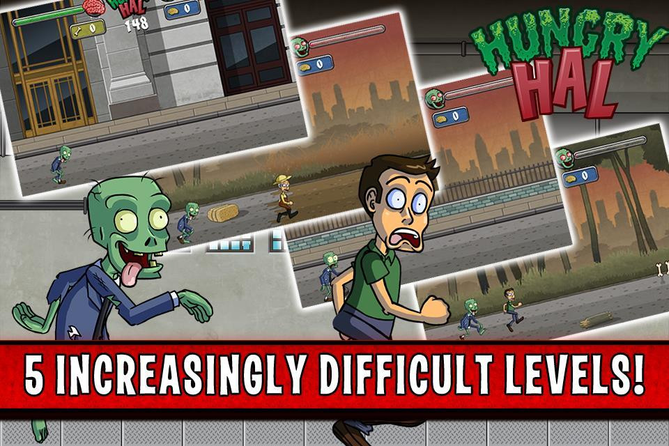 Hungry Hal - Zombie Infinite Runner - кадр 1