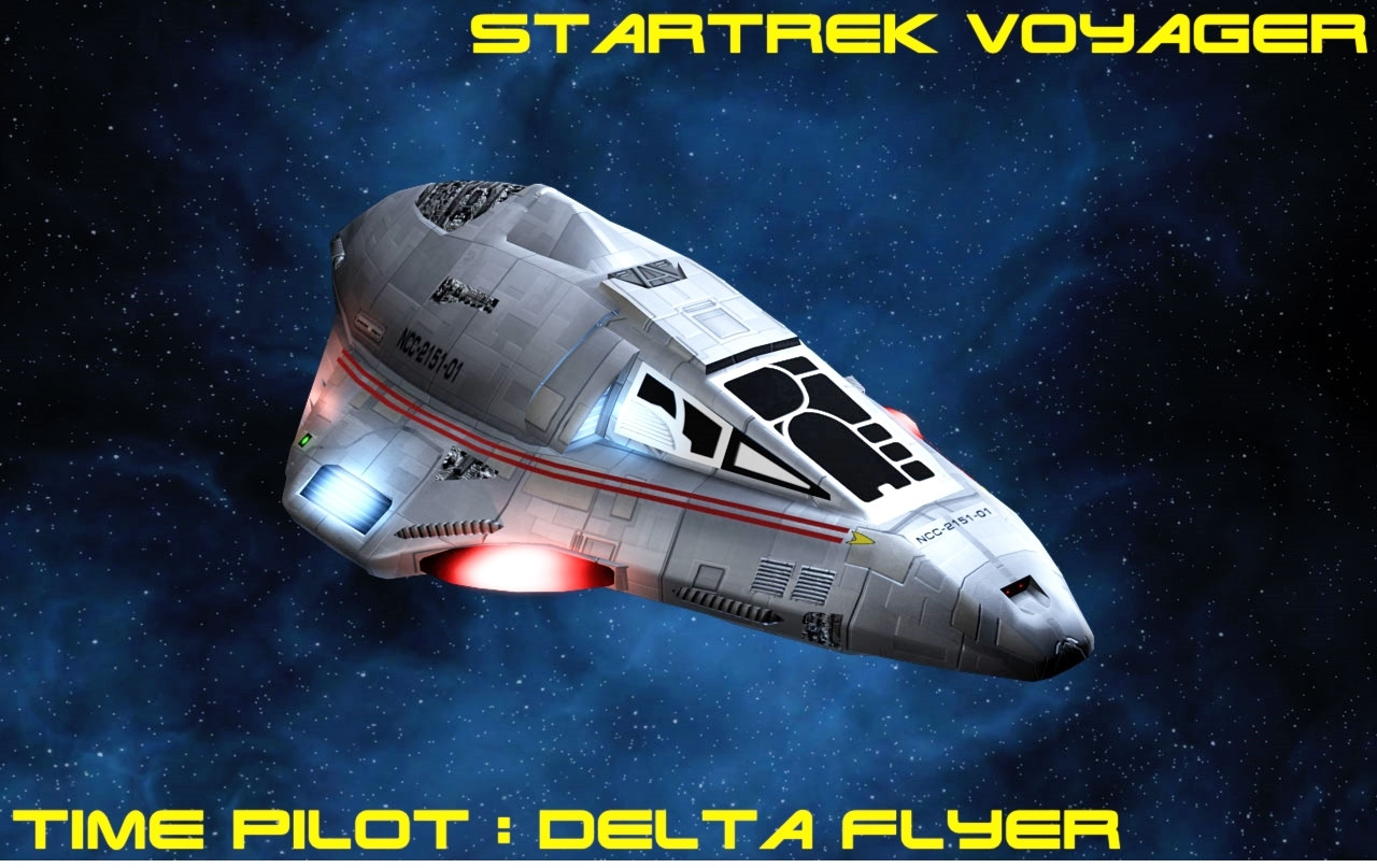 Startrek delta flyer - Time pilot remix (itch) - кадр 1