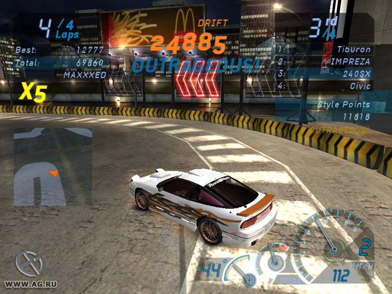 Need For Speed: Underground - кадр 4