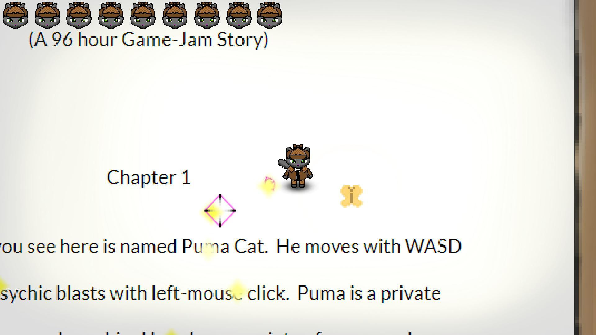 Puma Cat - The Paranormal Psychic Detective (itch) - кадр 1