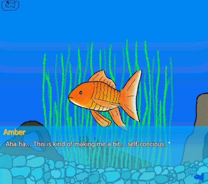 Fishual Novel: Goldfish Dating Sim (itch) - кадр 1