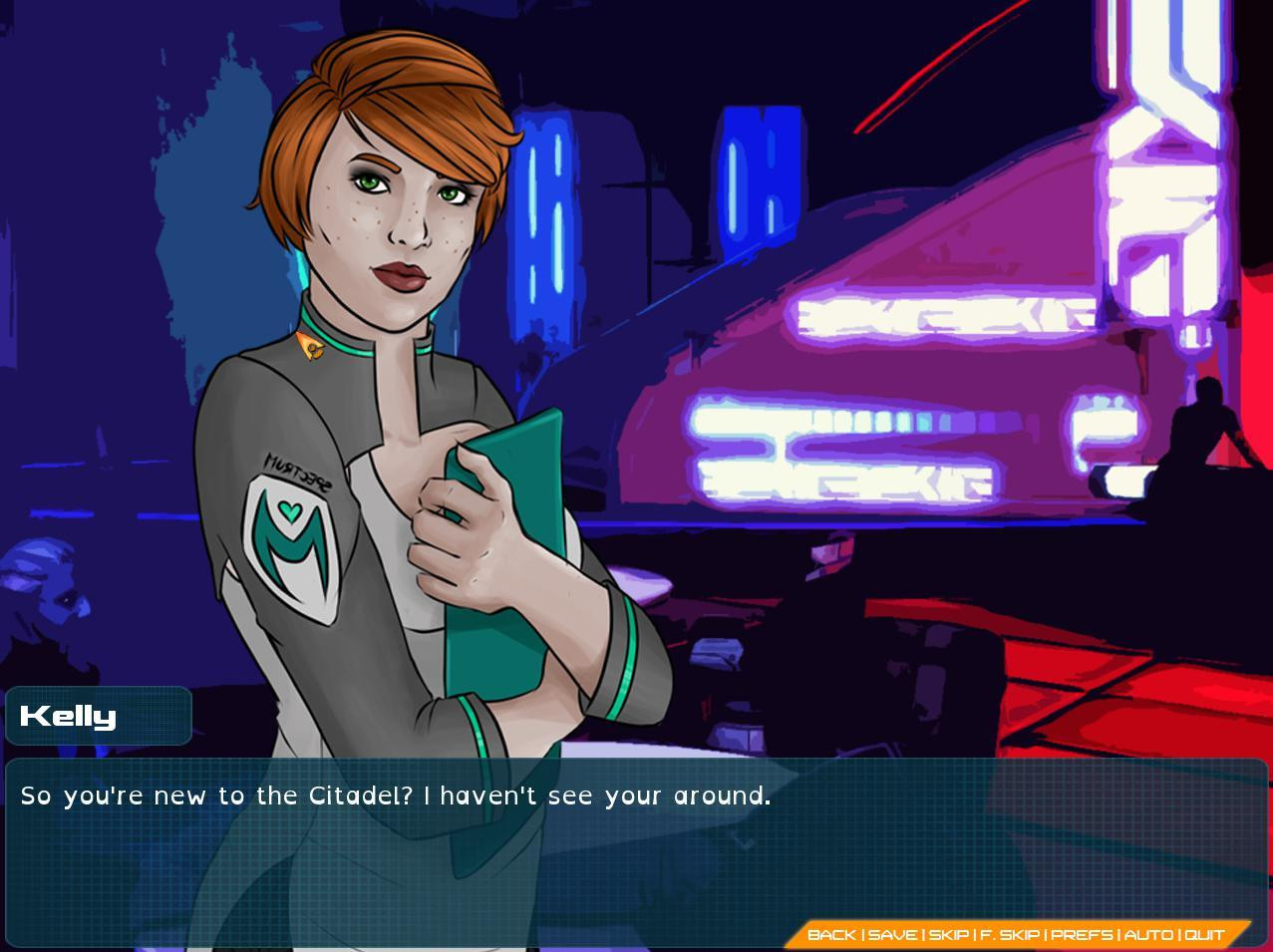 Speed Dating On The Citadel (itch) - кадр 1