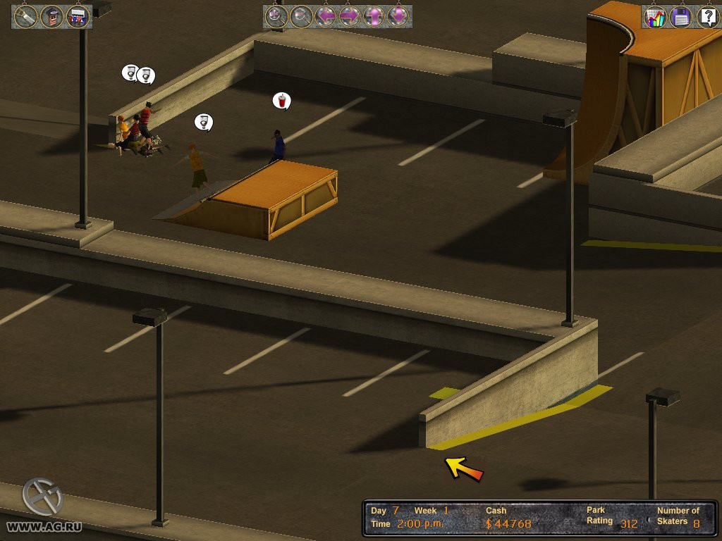 Ultimate Skateboard Park Tycoon - кадр 3