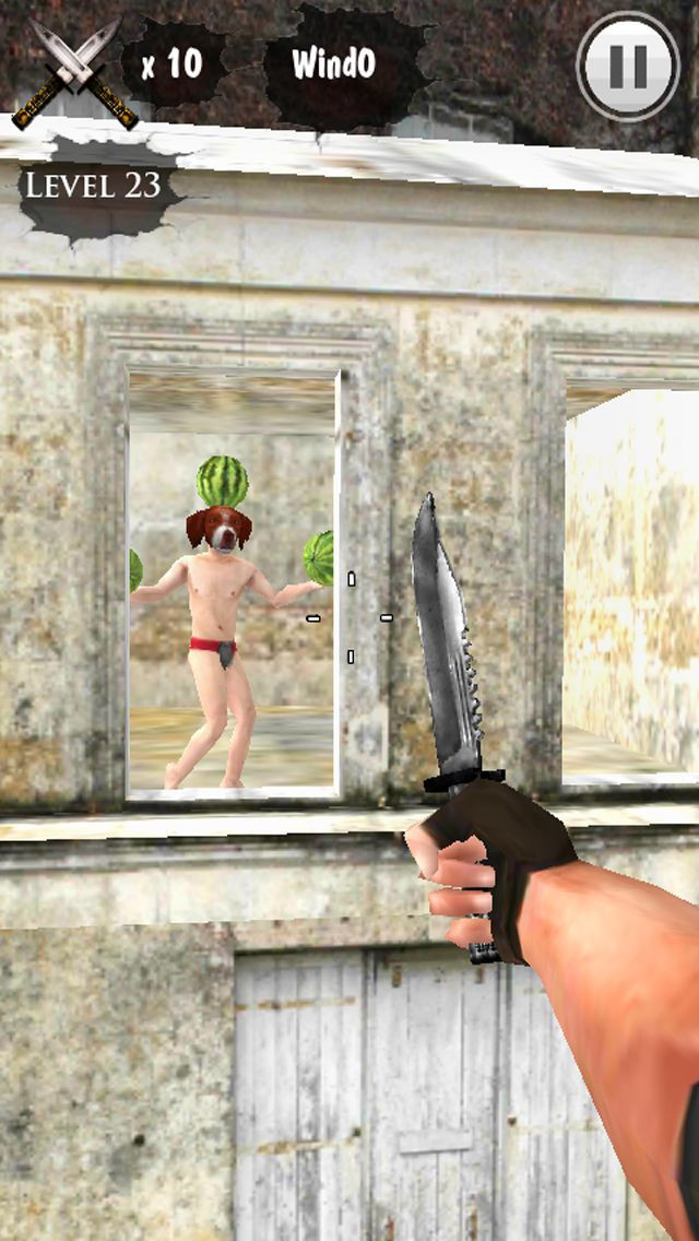 Throwing Knife King 3D Free - кадр 1
