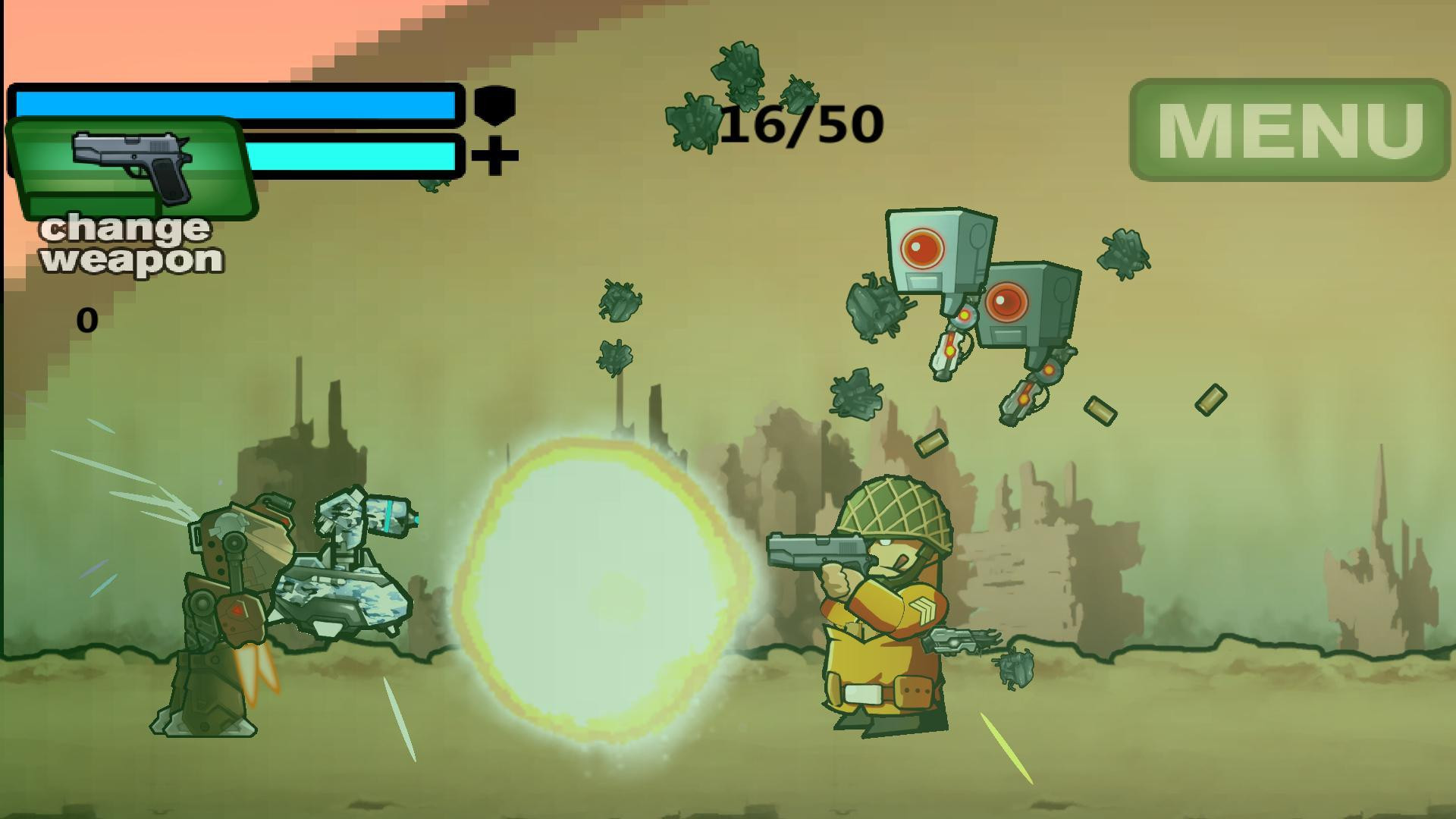Assault of the Robots - кадр 1