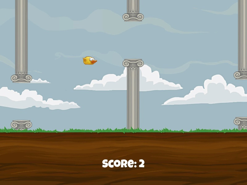 Flappy Bird Example (itch) - кадр 1