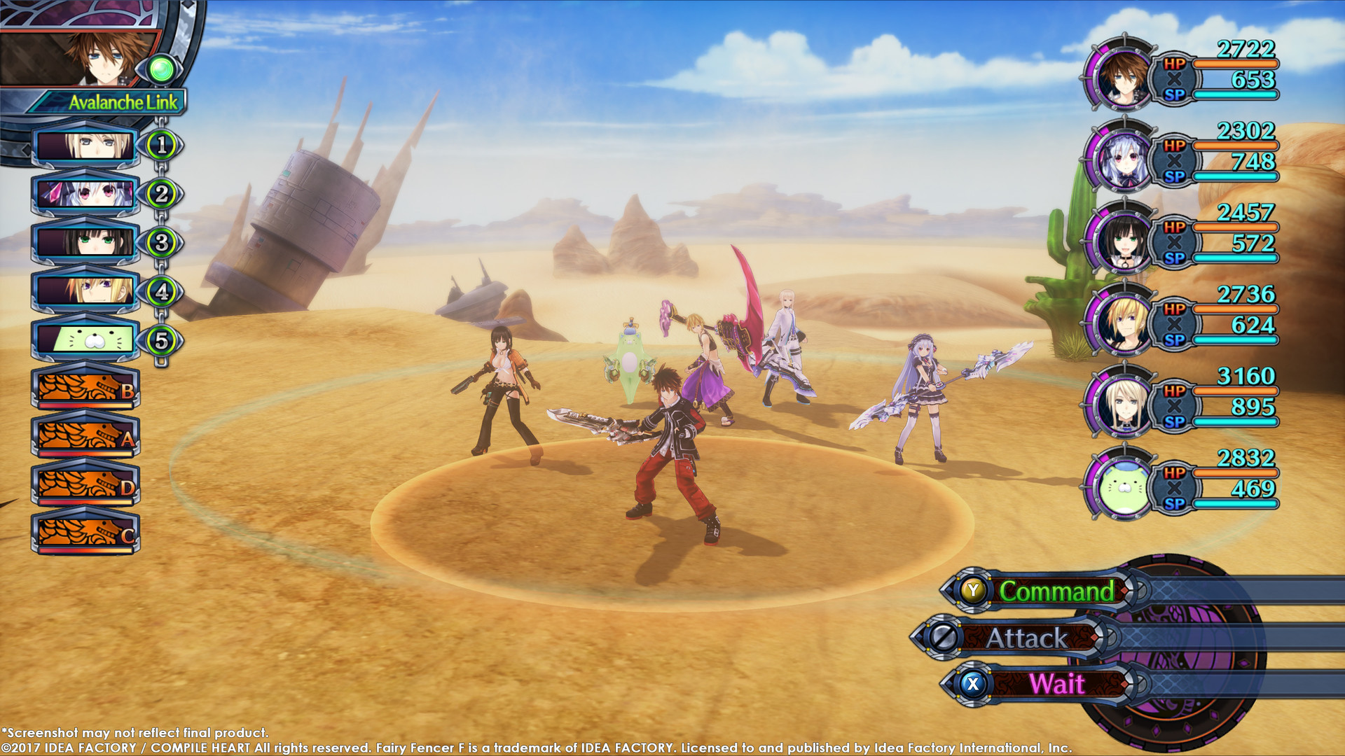 Fairy Fencer F: Advent Dark Force - кадр 3