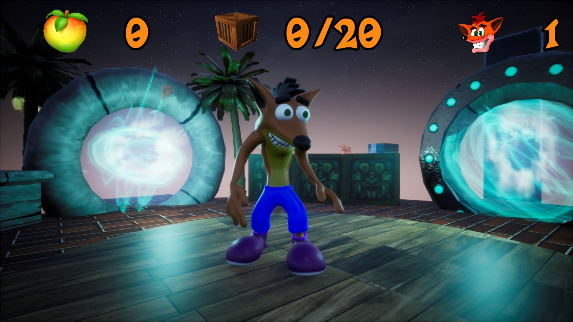 Crash Bandicoot Adventures (itch) - кадр 1
