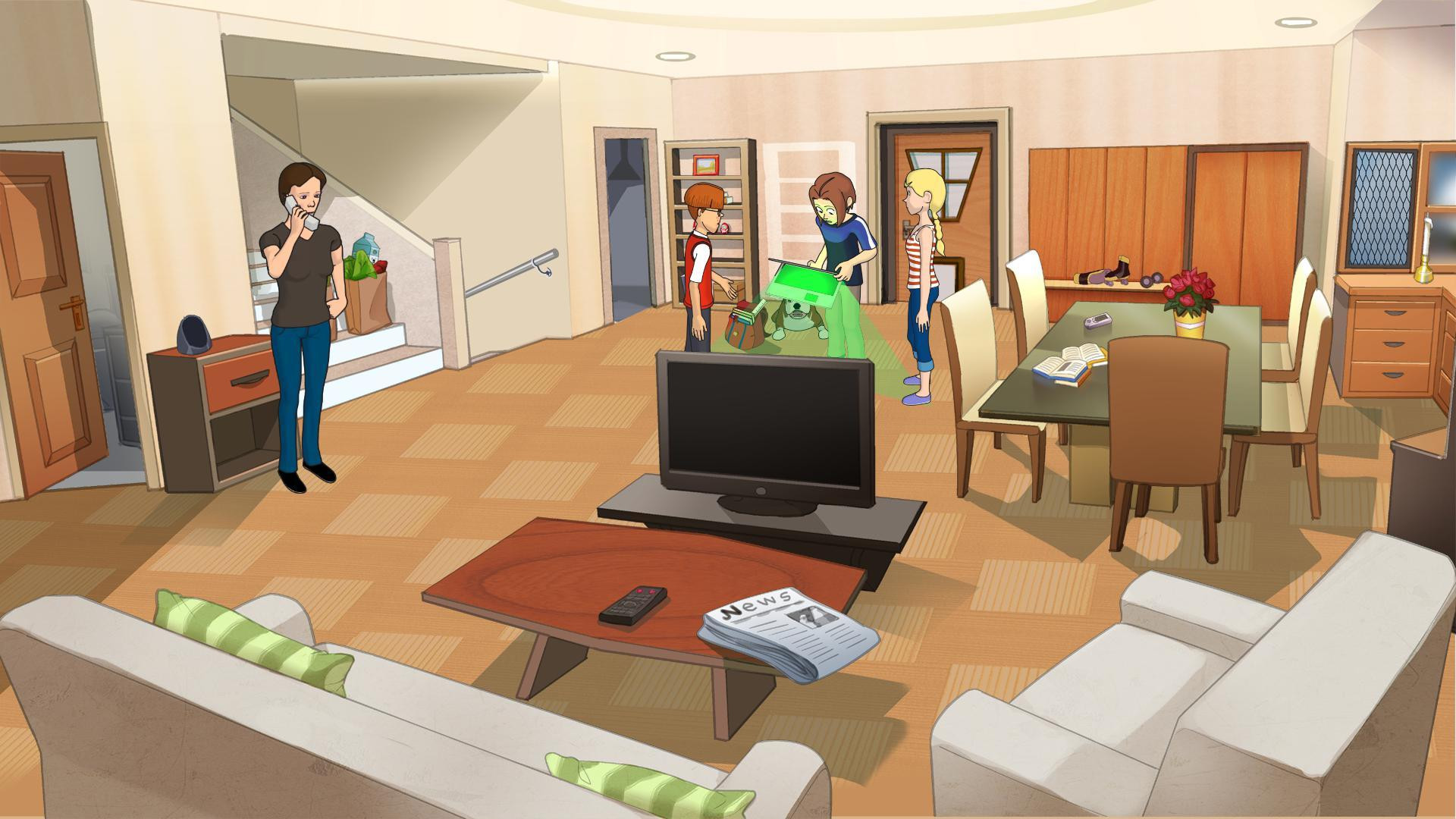 Sandra and Woo in the Cursed Adventure - кадр 2