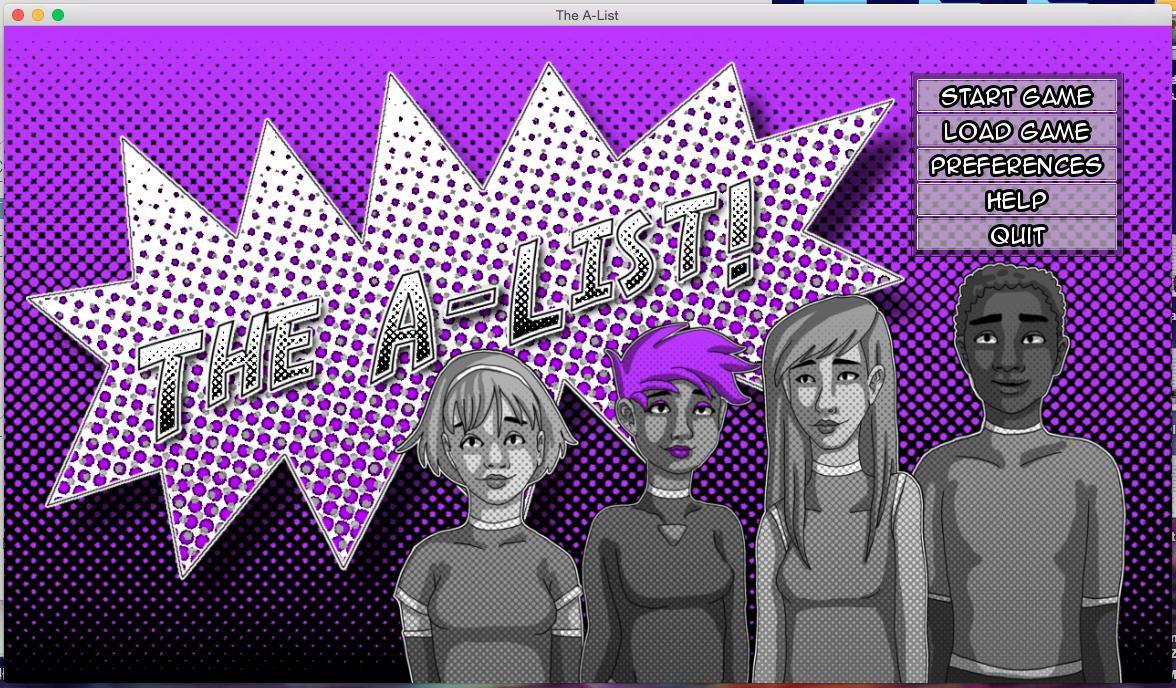 The A-List (In Development) (itch) - кадр 1