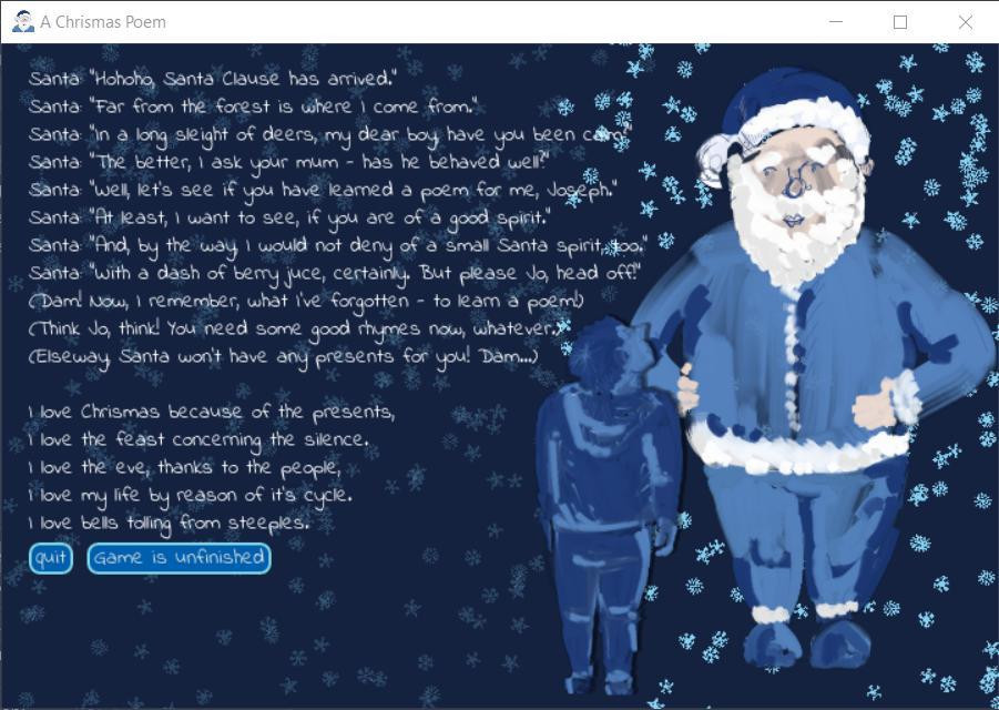A Christmas Poem (itch) - кадр 1