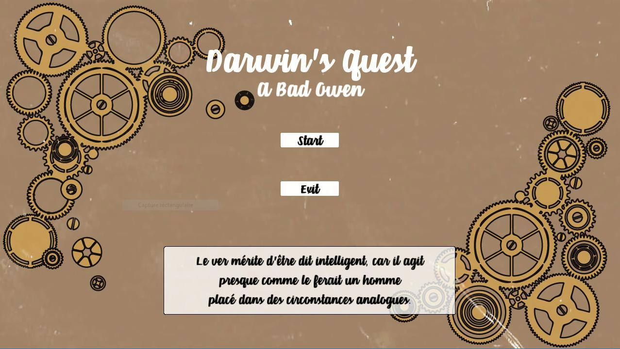 Darwin's Quest: A Bad Owen (itch) - кадр 1