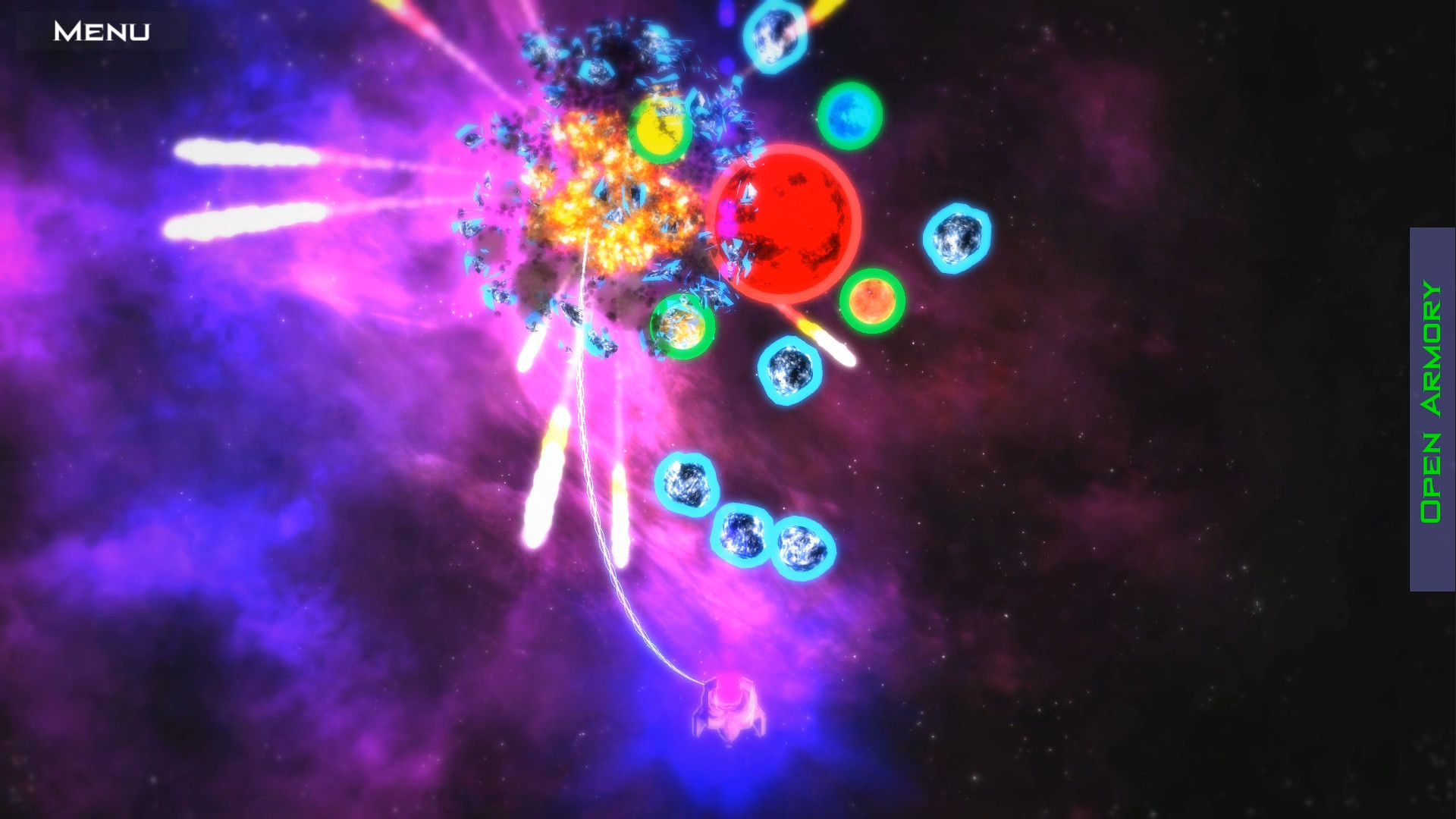 Gravity Shot: Planet Destroyer - кадр 1
