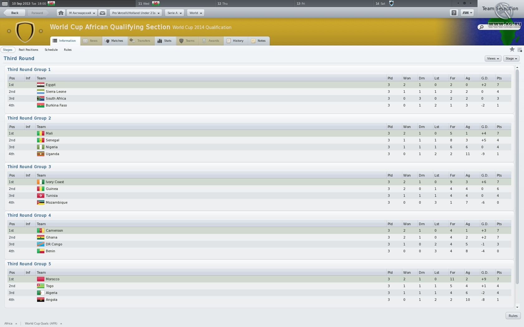 Football Manager 2011 - кадр 1