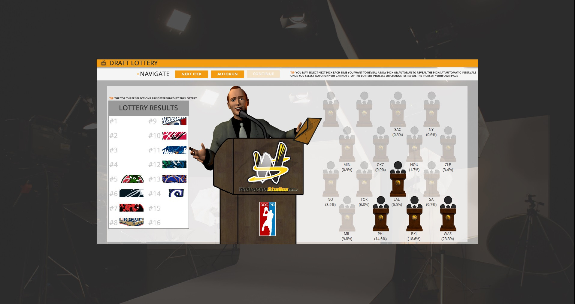 Draft Day Sports Pro Basketball 4 - кадр 1