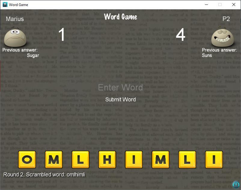Word Game (itch) (mmyburg) - кадр 2