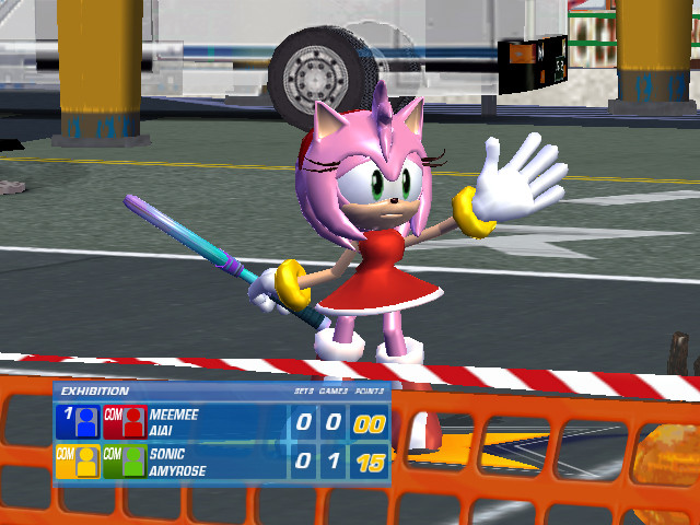 Sega Superstars Tennis - кадр 8