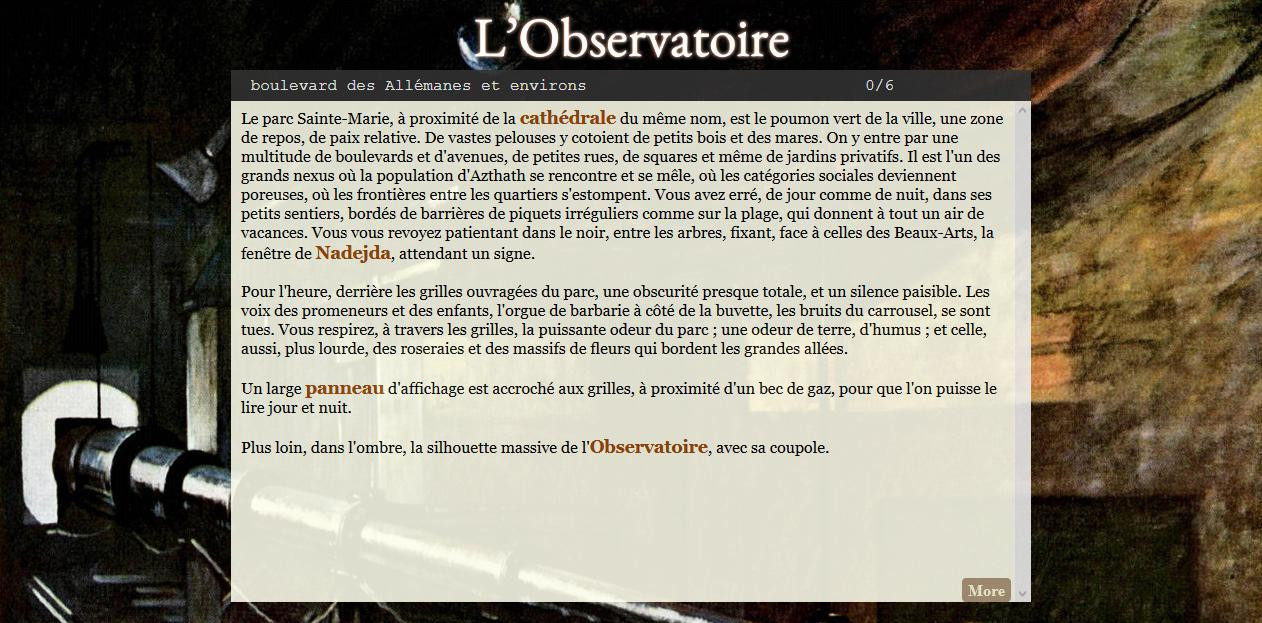 L'Observatoire (itch) - кадр 1