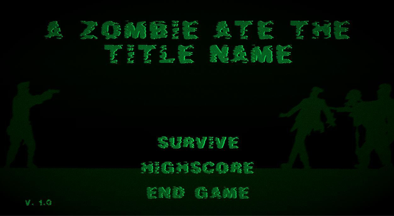 A Zombie Ate The Title Name (itch) - кадр 1