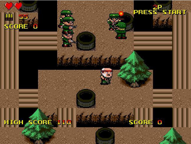 Papi Commando Remix - Megadrive (itch) - кадр 2