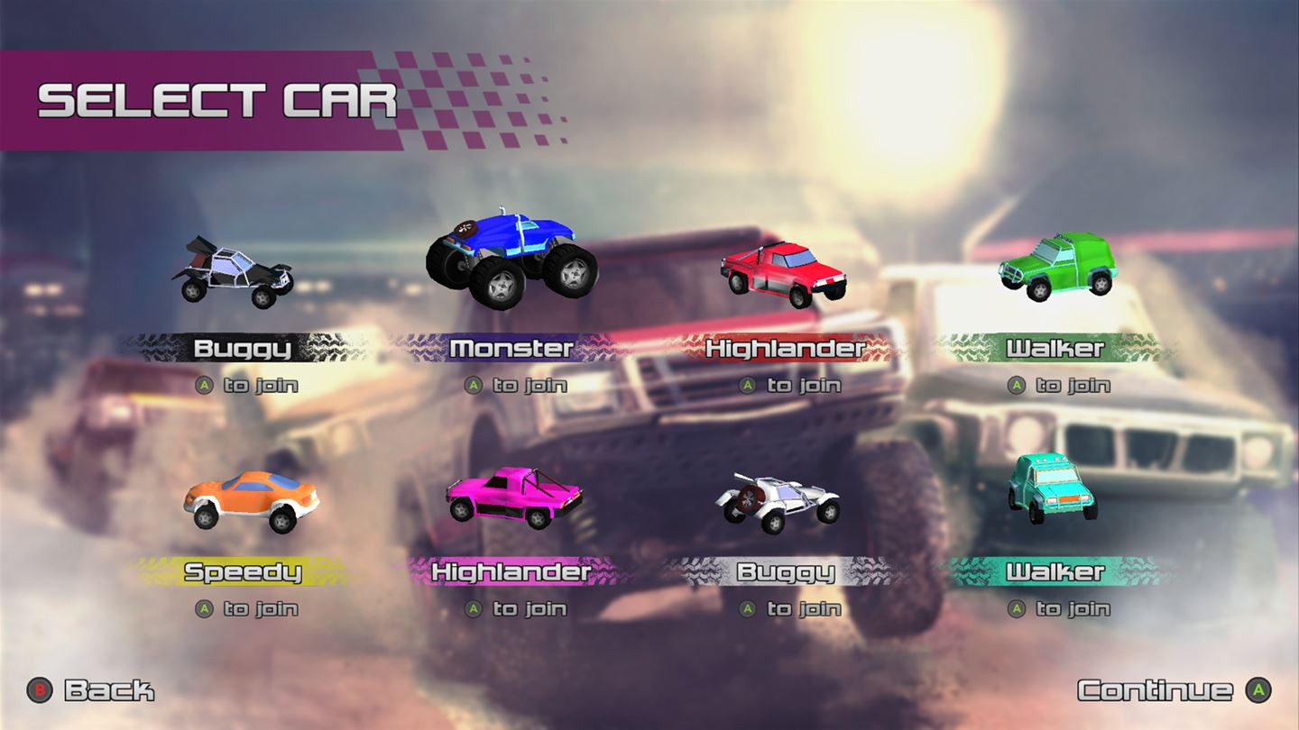 Rock 'N Racing Off Road DX - кадр 2
