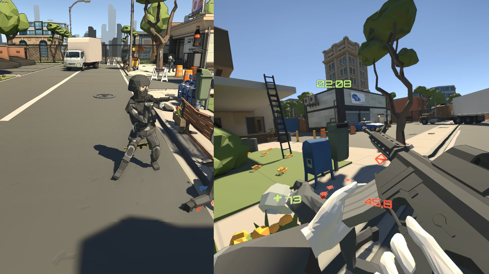 Headshot VR - кадр 1